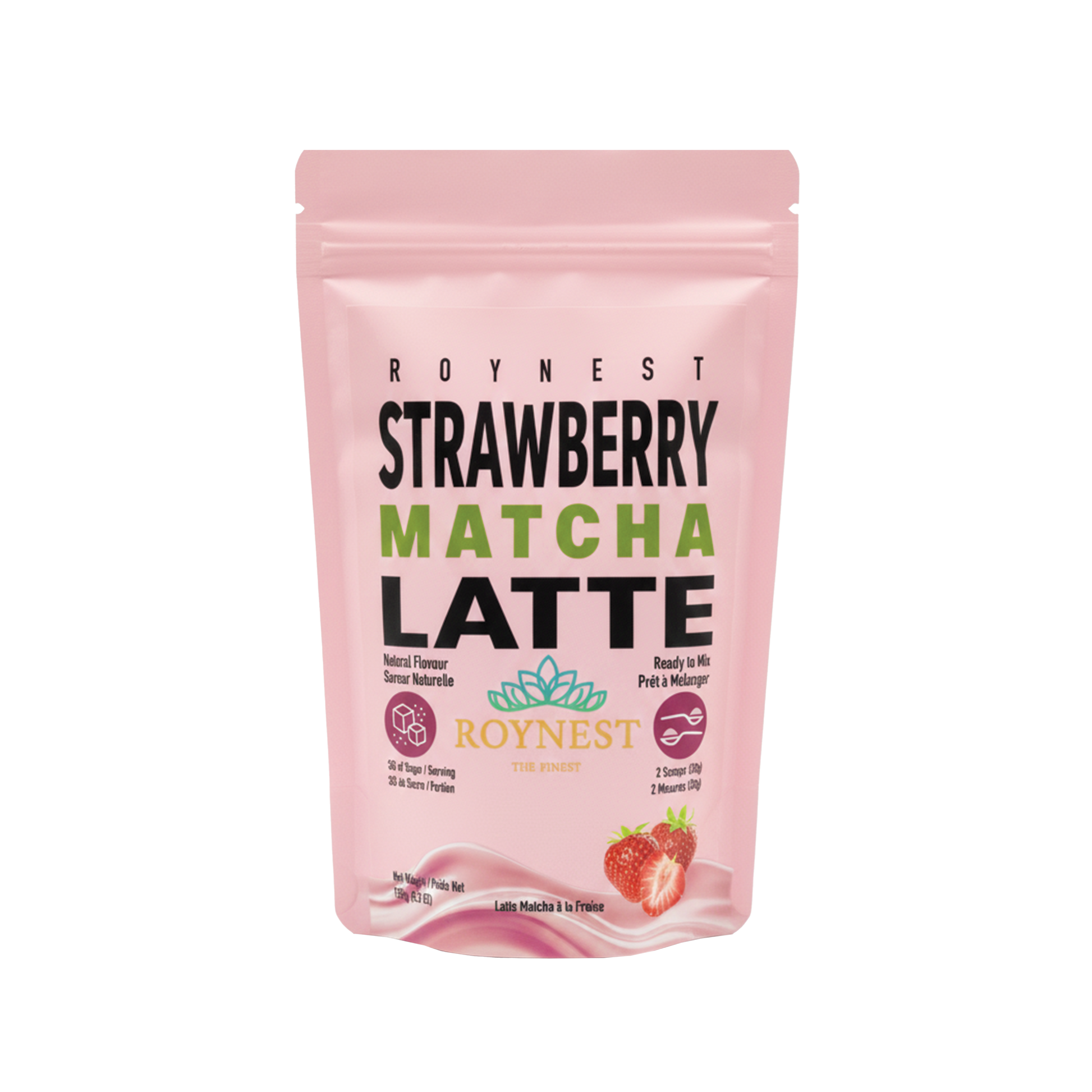 Roynest Strawberry Matcha Latte