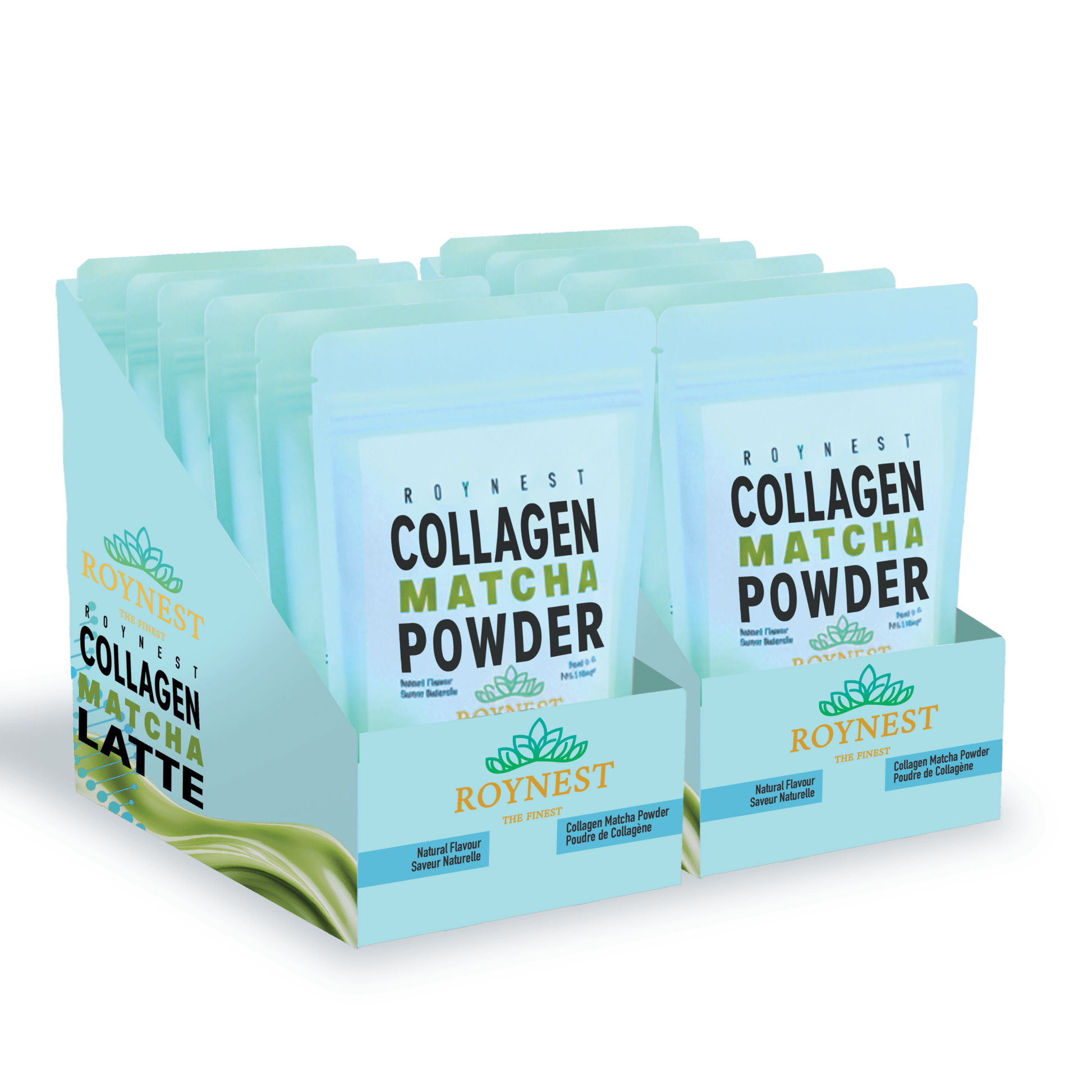 Roynest Collagen Matcha Latte Case Pack 12 Pieces - Roynest