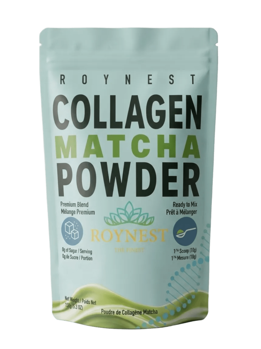 Roynest Collagen Matcha Powder – Premium Beauty & Wellness - Roynest