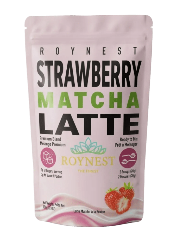 Roynest Strawberry Matcha Latte - 150g Premium Powder - Roynest
