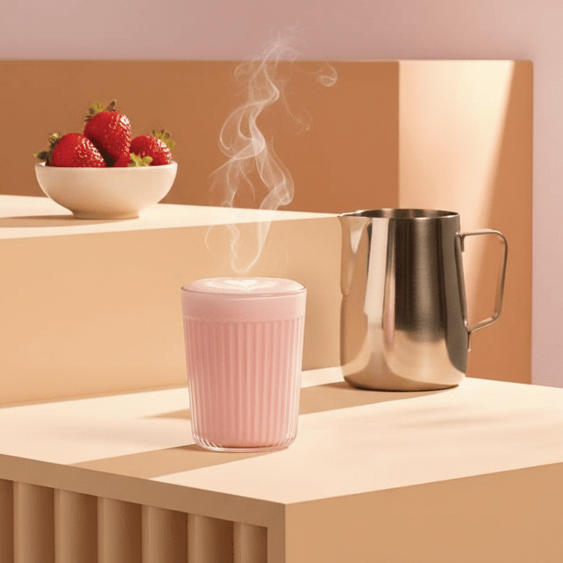 Roynest Strawberry Matcha Latte Case Pack 12 Pieces - Roynest