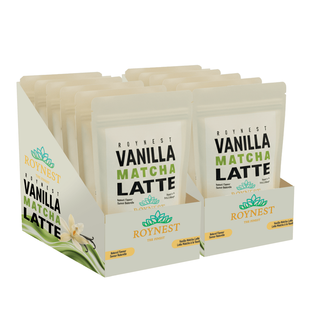 Roynest Vanilla Matcha Latte Case Pack 12 Pieces - Roynest